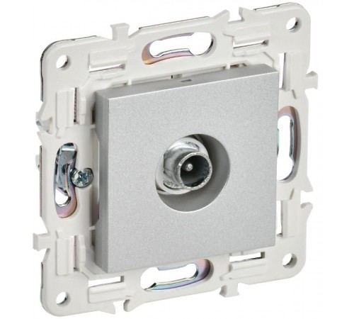 SKANDY Розетка TV проходная SK-A17S серебряный  SK-A10-P-K23  IEK