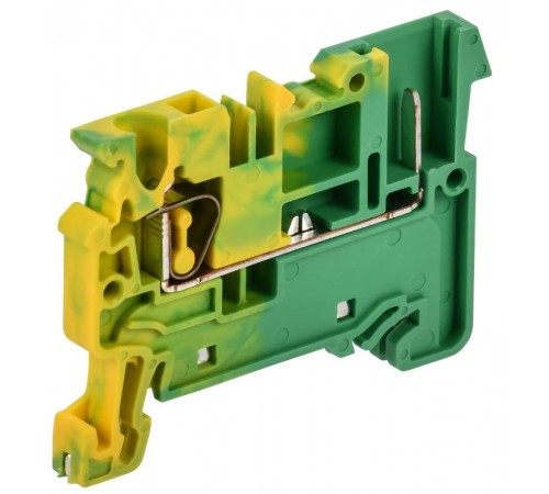 ARMAFIX Клемма пруж. CX2.5-1B PE 2,5мм2 зазем.  AF-CT41-06-11-K52-002  IEK