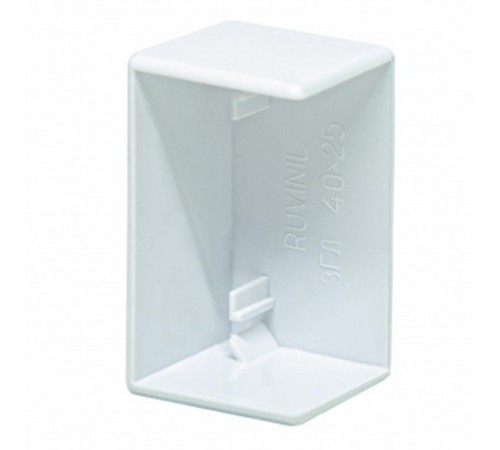 Заглушка для РКК-60х60 (белая)  ЗГЛ-60х60  Рувинил