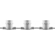 Гирлянда "Белт-лайт",  CL50-8  10 E27, шаг 50cm белый, 8м (3м сетевой шнур) IP65  29884  FERON