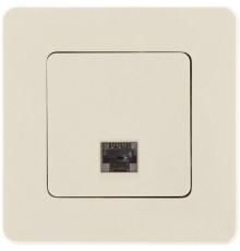 Розетка компьютерная RJ45 категория 6 UTP - Legrand Inspiria - слоновая кость  673831  Legrand