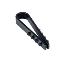 Дюбель-хомут для круглого кабеля  (5-10мм) черный (50шт.) EKF PROxima  plc-ncs50-5x10b  EKF