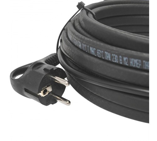 Саморегулирующийся нагревательный кабель 17 Вт/м для обогрева трубопроводов StopFrost 10 м SF-17-10  EKF