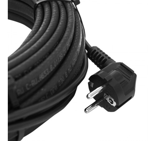 Саморегулирующийся нагревательный кабель 17 Вт/м для обогрева трубопроводов StopFrost 10 м SF-17-10  EKF