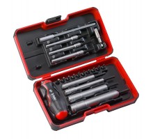 Набор бит SL/PH/Tx/PZ и головок M-TEC c рукояткой SMART в кейсе, 20 шт  06082006  Felo