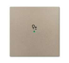 SRD-1-93 Клавиша одинарная free@home, светорегулятор, Basic 55, цвет шампань  6220-0-0656   2CKA006220A0656  ABB