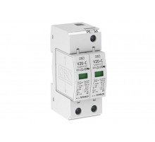 Устройства защиты от импульсных перенапряжений УЗИП для силовых сетей 2 пол. (Класс II), 280 В (V20-C 2-280)  5094621  OBO Bettermann