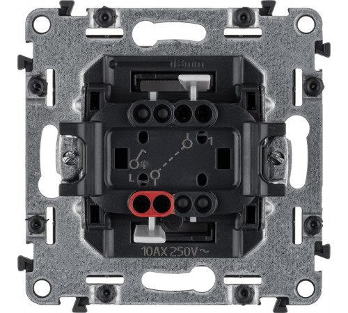 Valena LIFE DIY Алюминий Выключатель 1-клавишный 10А 250В  752601  Legrand