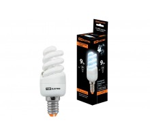 Лампа энергосберегающая КЛЛ  9Вт E14 840 cпираль FSТ2 КОМПАКТ 35х95мм  SQ0323-0172  TDM