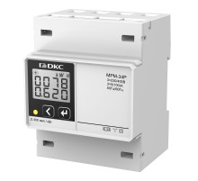 Многофункциональное измерительное устройство МРМ, LCD дисплей на DIN-рейку  MPM-34P  DKC