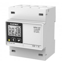 Многофункциональное измерительное устройство МРМ, LCD дисплей на DIN-рейку  MPM-34P  DKC