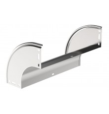 ESCA Поворот плавн. 90град тип В20 80х500мм  CPV41-0-90-080-500  IEK