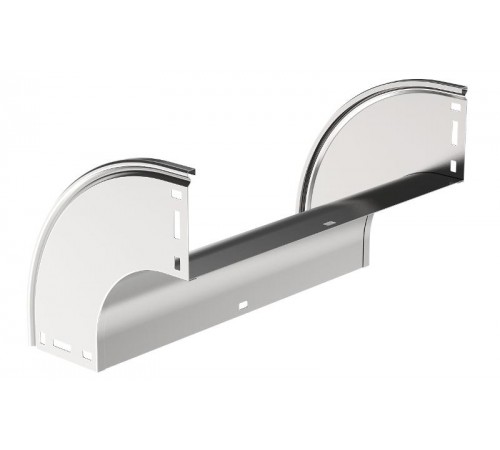 ESCA Поворот плавн. 90град тип В20 80х500мм  CPV41-0-90-080-500  IEK