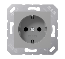 SCHUKO®-розетка 16 A / 250 B ~ для откидной крышки CD5120BFGR Jung