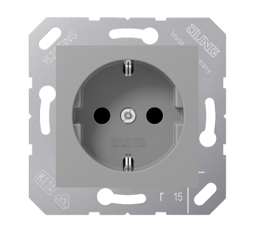 SCHUKO®-розетка 16 A / 250 B ~ для откидной крышки CD5120BFGR Jung