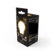 Лампа светодиодная Black LED Filament A60 OPAL E27 10W 820lm 2700К  102202110  Gauss