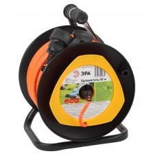 Удлинитель силовой ЭРА RPx-1-2x1.5-50m на п. катушке б/з 1 гн 50м ПВС 2x1.5  Б0046835  ЭРА
