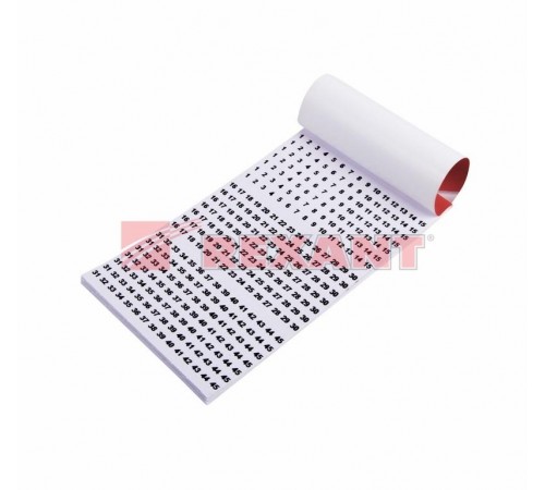 Маркеры самоклеящиеся МС-3 от 1 до 45  07-6203  REXANT