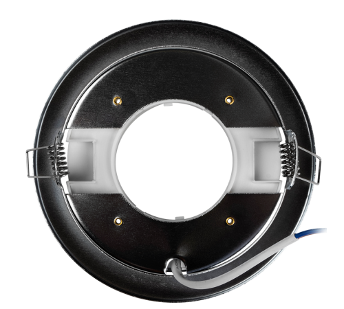 Светильник точечный встраиваемый под лампу ДВО PGX70 15254.6 40Вт GX70 IP20 хром глянцевый  1027641  Jazzway