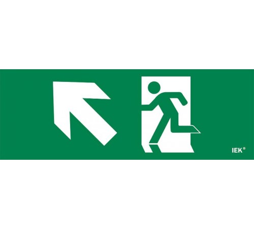 Этикетка самоклеящаяся  280х100мм "Фигура/стр. вверх влево"   LPC10-1-28-10-FVVNAL  IEK