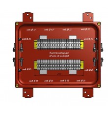 Коробка распределительная соединительная КС-30 УХЛ1,5 IP65 металлические заглушки  zeta30355  ГОФРОМАТИК
