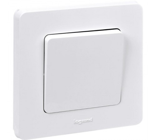 Inspiria Белый Выключатель 1-клавишный С/У без рамки  673600  Legrand