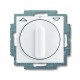 ABB Basic 55 Альп. белый Выключатель жалюзийный поворотный с фиксацией  1101-0-0920   2CKA001101A0920  ABB
