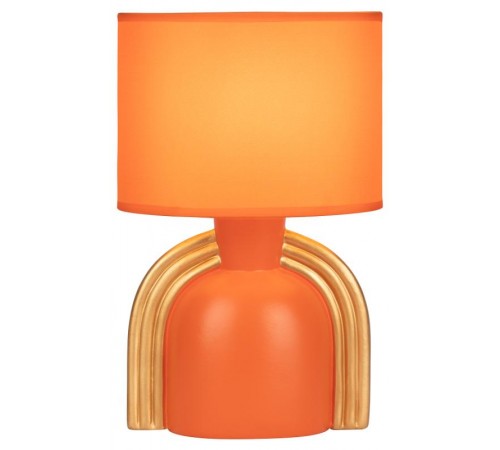 Настольная лампа Bella 7068-501 1 * Е14 40 Вт керамика оранжевая  Б0057263  Rivoli