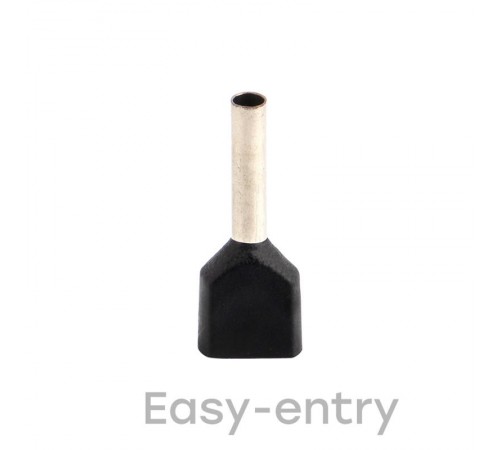 Наконечник штыревой втулочный НШвИ(2) 1,5-12 (50шт.) EKF   nhvi2-1.5-12   EKF