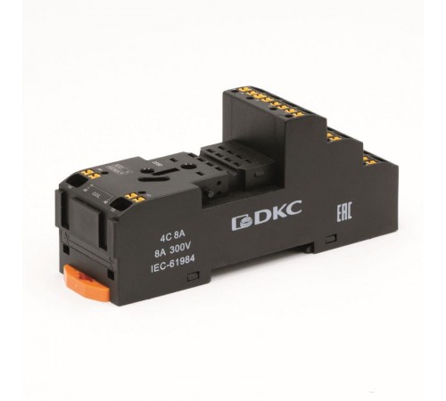 Базовый пассивный элемент для установки одиночных реле, до 230 В АС \ DC  IR-B4-PT  DKC