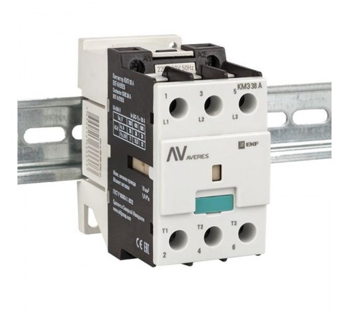Контактор КМЭ 38А 400В АС EKF AVERES  ctr-s-40-00-400-av  EKF