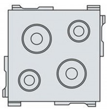 Сальник 68х68;D=2(8-17)+2(5-10),(10шт)  EV0119  ABB