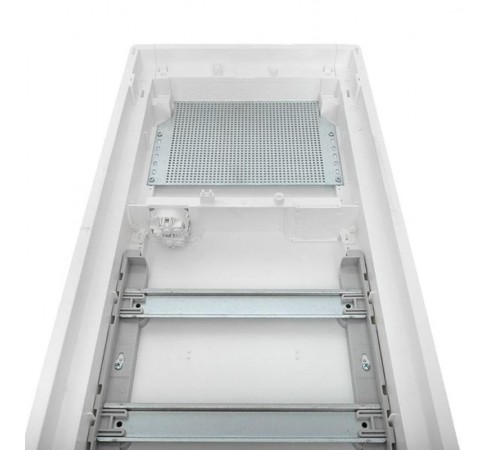 Встраиваемый комбинир. щит "Nova" (3 DIN + 1 МП) 5 габарит 36 мод. с металлической перфорированной дверью IP41  nv-cb-pmd-3+1  EKF