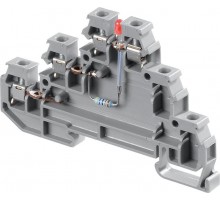 Клемма D2,5/6.DL пруж. 2.5мм.кв.  1SNA115537R0500  TE