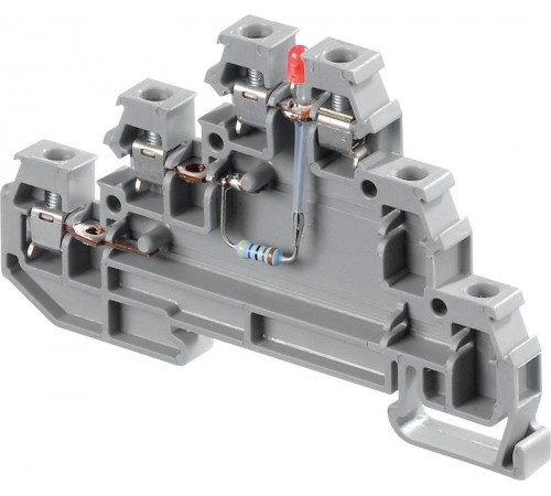 Клемма D2,5/6.DL пруж. 2.5мм.кв.  1SNA115537R0500  TE