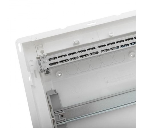 Встраиваемый комбинир. щит "Nova" (3 DIN + 1 МП) 5 габарит 36 мод. с металлической перфорированной дверью IP41  nv-cb-pmd-3+1  EKF