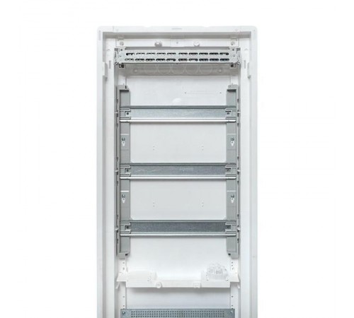 Встраиваемый комбинир. щит "Nova" (3 DIN + 1 МП) 5 габарит 36 мод. с металлической перфорированной дверью IP41  nv-cb-pmd-3+1  EKF