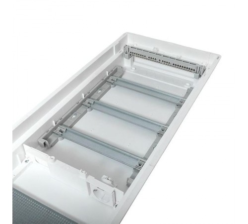 Встраиваемый комбинир. щит "Nova" (3 DIN + 1 МП) 5 габарит 36 мод. с металлической перфорированной дверью IP41  nv-cb-pmd-3+1  EKF