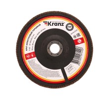 Круг лепестковый торцевой, P60, 180х22,2мм  KR-90-0022  Kranz