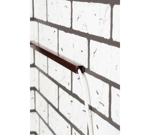 Заглушка (16х16) (4 шт) Plast EKF PROxima  под темное дерево    ecd-16-16x4   EKF 