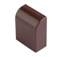 Заглушка (16х16) (4 шт) Plast EKF PROxima  под темное дерево    ecd-16-16x4   EKF 