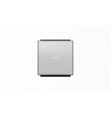 Клавиша для 1-клавишных выключателей/переключателей/кнопок с символом I/O и линзой подсветки, серия SKY, цвет серебристый алюминий2CLA850140A1301 AB