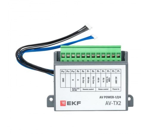 Коммуникационный блок ModBus RTU для ETU x.2 AV POWER-1/2/4 AVERES  mccb-124-modbus-av  EKF