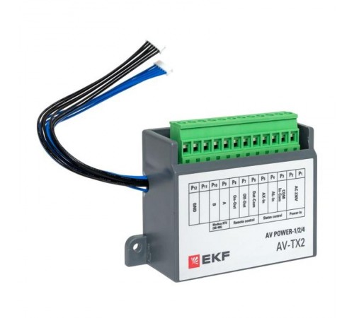 Коммуникационный блок ModBus RTU для ETU x.2 AV POWER-1/2/4 AVERES  mccb-124-modbus-av  EKF