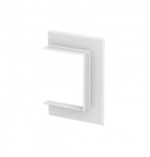 Настенная стыковая рамка кабельного канала Rapid 80 90x110 мм (ABS-пластик,белый) (G-KWAO90110RW)  6274910  OBO Bettermann