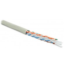 UUTP4-C6-S23-IN-LSZH-GY-100 (100 м) Кабель витая пара U/UTP, категория 6, 4 пары (23 AWG), одножил. (solid), LSZH, нг(А)-HF  273515  Hyperline