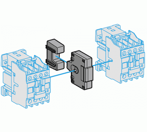 КОМПЛЕКТ ПЕРЕМЫЧЕК СИЛОВОЙ ЦЕПИ TVS 06-12A  LAEP1  Schneider Electric