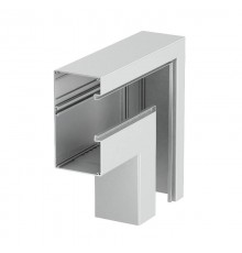 Плоский угол кабельного канала Rapid 80 90x170 мм (алюминий,анодированный) (GA-AFF90170EL)  6279533  OBO Bettermann