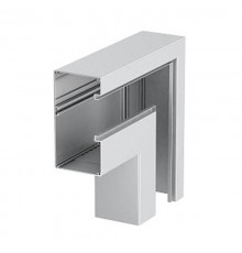 Плоский угол кабельного канала Rapid 80 90x170 мм (алюминий,белый) (GA-AFF90170RW)  6279530  OBO Bettermann