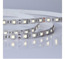 Лента светодиодная нейтральный свет 4000К ULS-M25-5050-60LED/m-10mm-IP20-DC12V-14,4W/m-5M-4000K PROFI  UL-00004373  Uniel